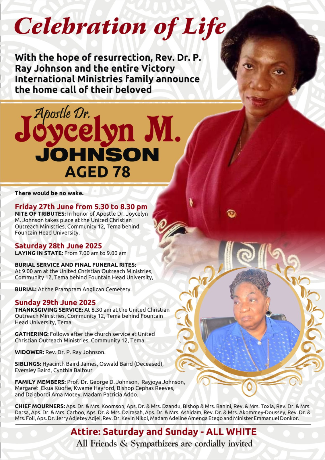 Dr. Mrs. Joycelyn Johnson